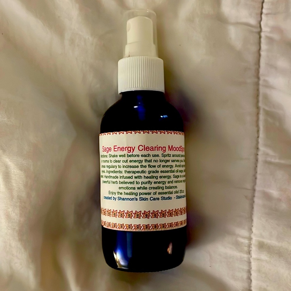 Aromatherapy Handmade Moodsprays from lavender to sage or request a blend